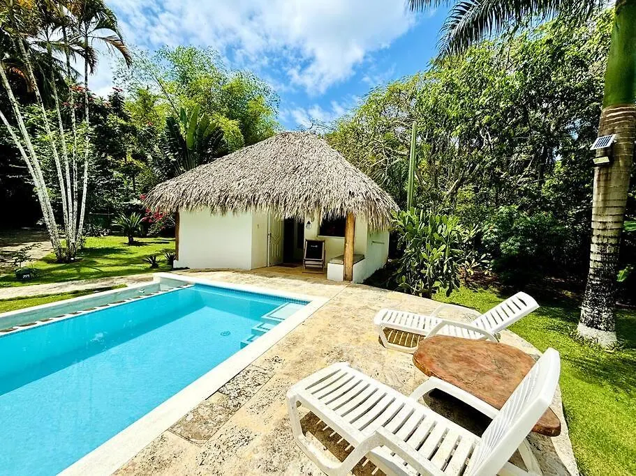 Zen Garden Poolside Bungalow Las Terrenas Apartment